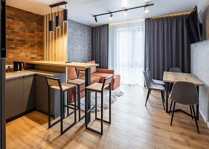 Stylisch New With One Bedroom Apartamento