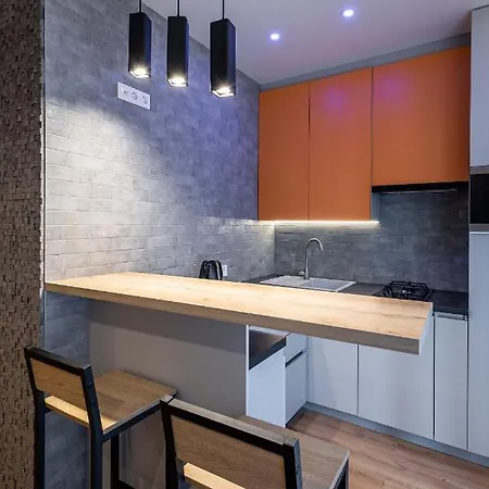 Stylisch New With One Bedroom Lejlighed Lviv